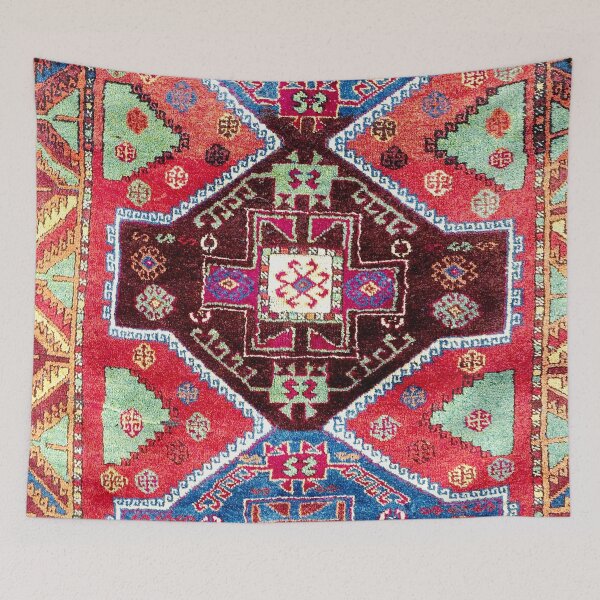 Item preview, Malatya  Antique Turkish Rug designed and sold by Vicky Brago-Mitchell®.