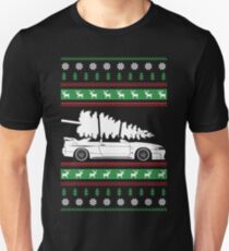 Weihnachten Nissan GT-R R33 Unisex T-Shirt
