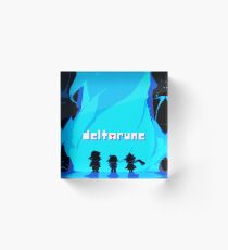 DELTARUNE ENDING ART Acrylblock