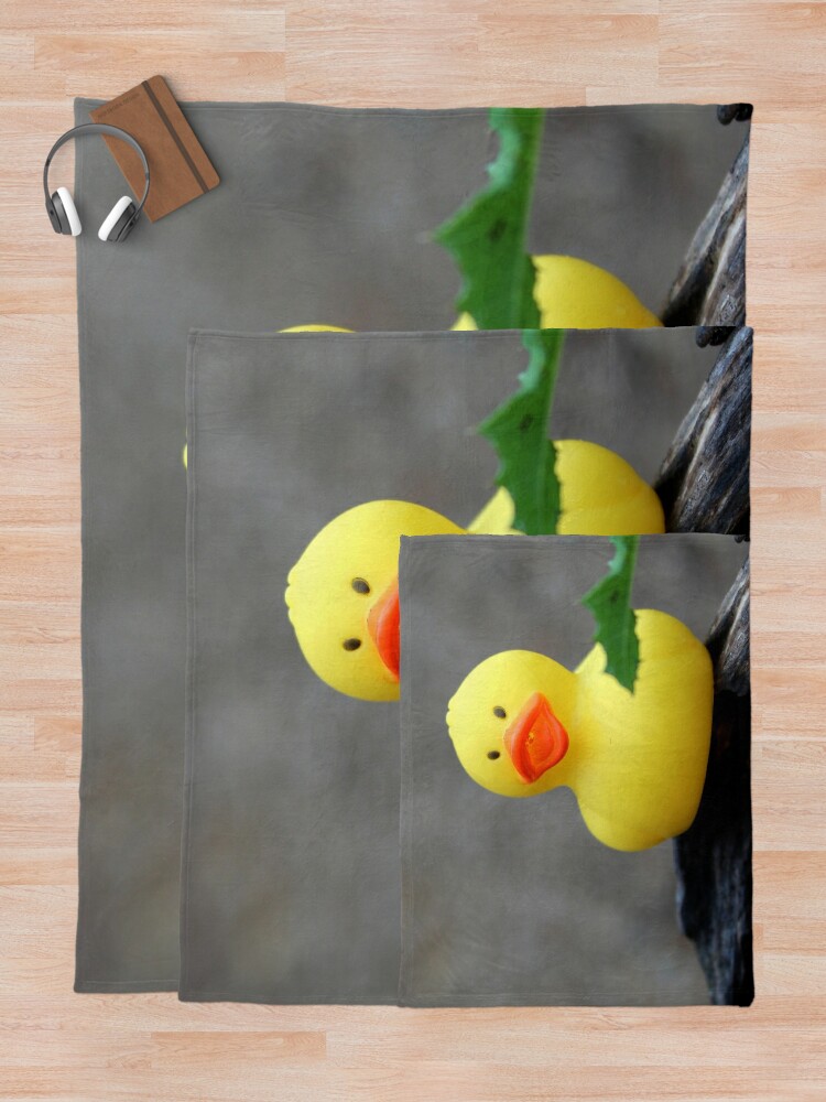 Rubber Ducky Throw Blanket for Sale by Susie Kramer