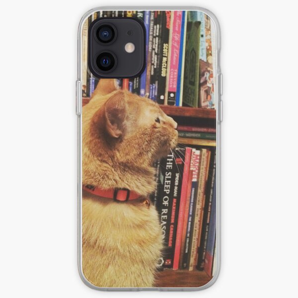 Book Cat iPhone Soft Case