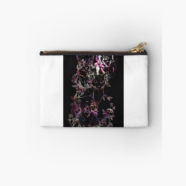 Item preview, Cat and dog neon with flowers designed and sold by Wolfteamshop.