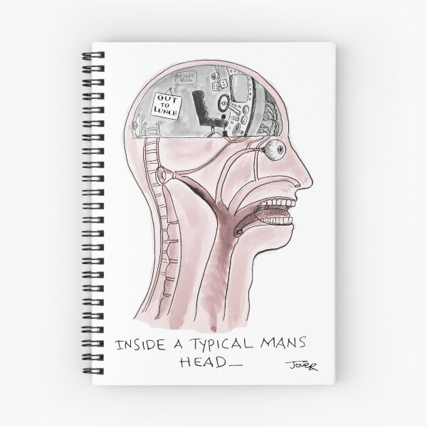 Item preview, inside mens heads designed and sold by Loui  Jover.