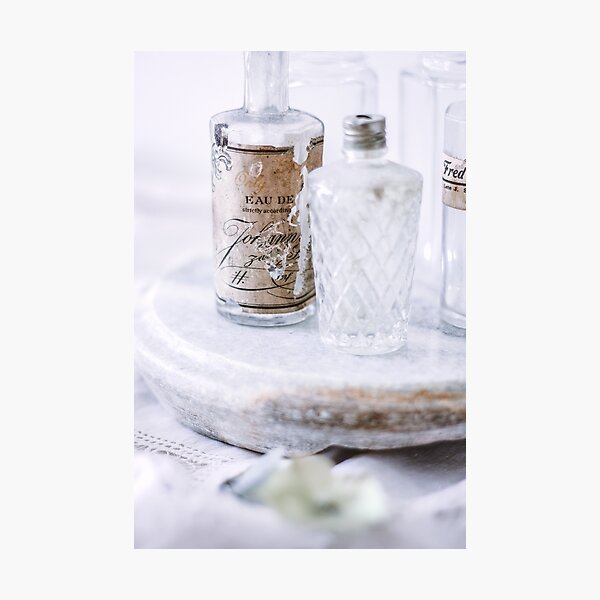 Vintage Perfume Bottle Photographic Print