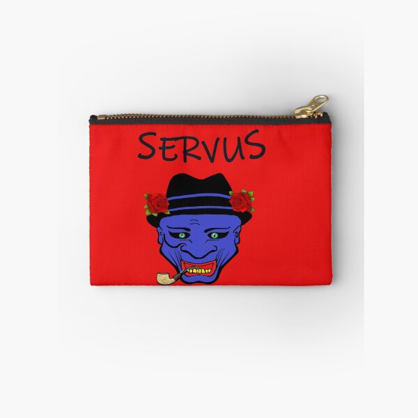 Item preview, Servus Bayern T-Shirt skull felt hat Bavaria fun designed and sold by mickystyle.