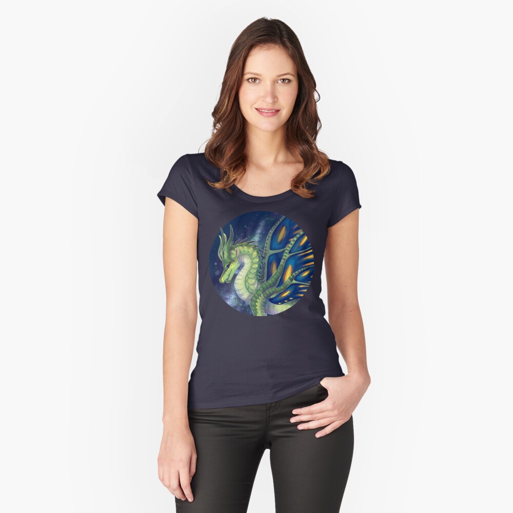 Item preview, Fitted Scoop T-Shirt designed and sold by Biohazardia.