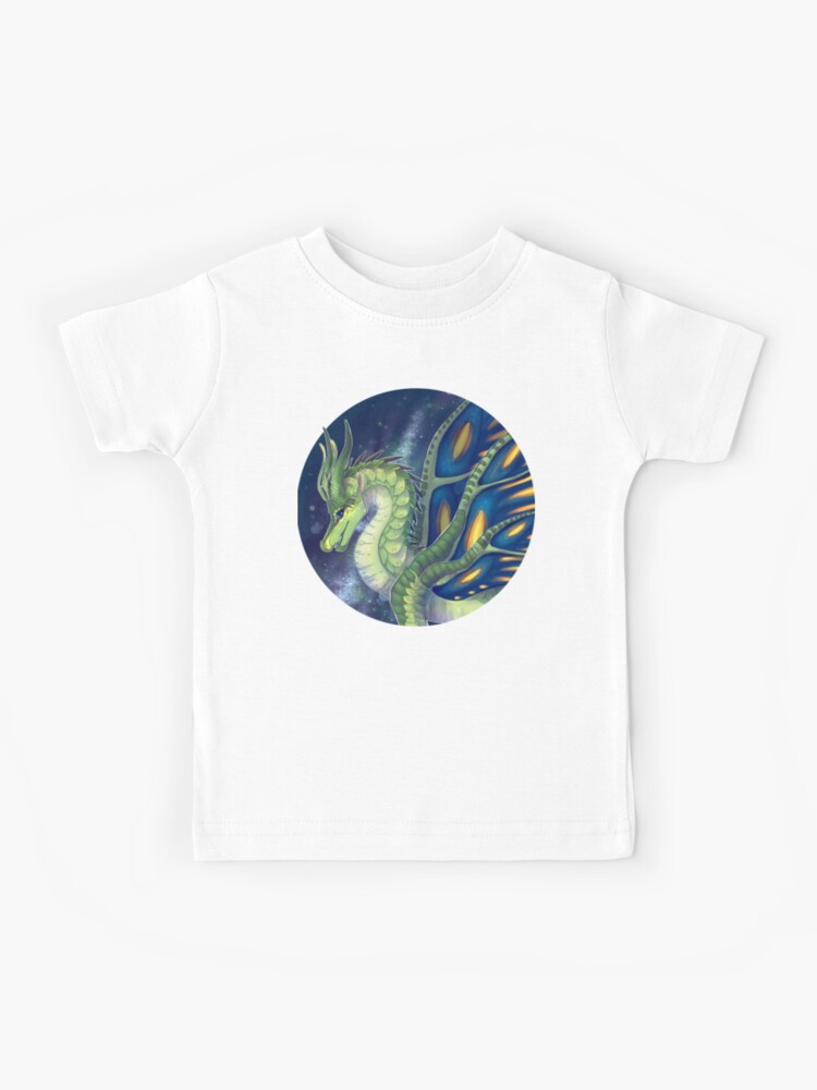 Thumbnail 1 of 2, Kids T-Shirt, Wings of Fire - Luna the SilkWing designed and sold by Biohazardia.