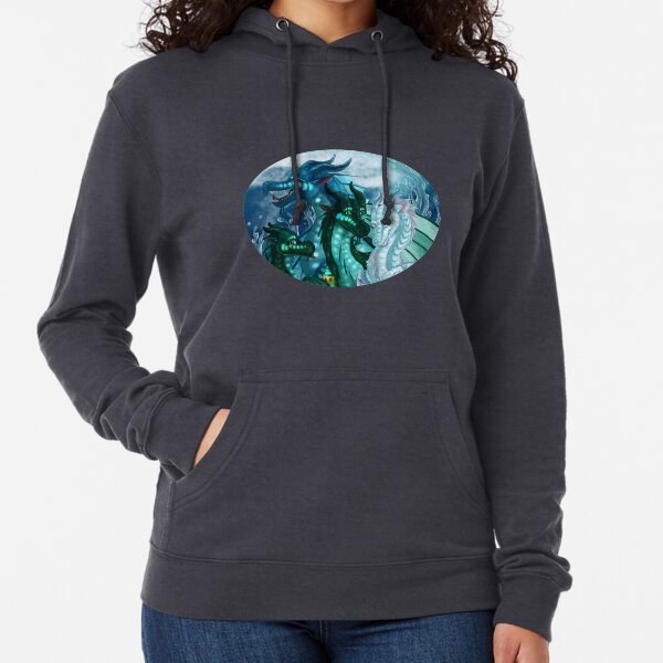 Wings of Fire - Royal SeaWings - Auklet, Tsunami, Turtle, Anemone Lightweight Hoodie