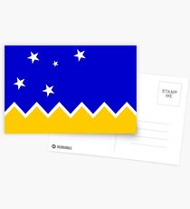 Flag of Chilean Antarctic Territory Postcards