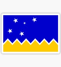 Flag of Chilean Antarctic Territory Sticker