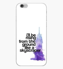 like a skyscraper watercolor iPhone Case