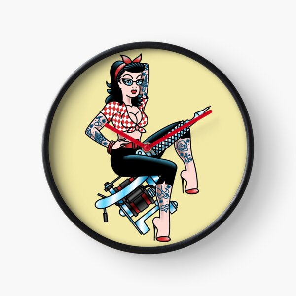 Item preview, Salty-Dog American Traditional Lowbrow Hot Rod Rockabilly Tattoo Pin-up designed and sold by salty-dog.
