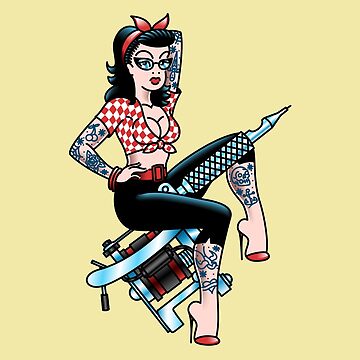 Salty-Dog American Traditional Lowbrow Hot Rod Rockabilly Tattoo