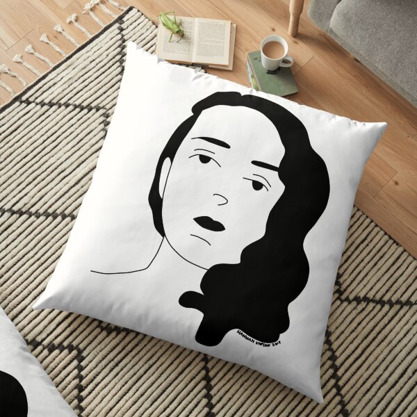 Sad Babe Floor Pillow