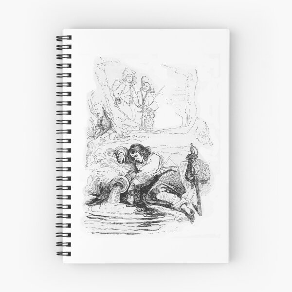 Item preview, "Zapata" engraving after Gigoux, Gil Blas 1835 designed and sold by OldeArte.
