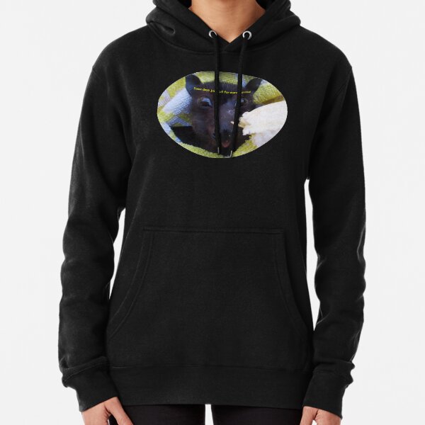 Batzilla - Batties are batty for bananas! Pullover Hoodie