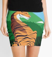 Tropical tiger Mini Skirt