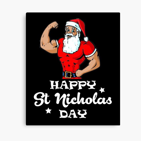 Happy St Nicholas Day Canvas Print