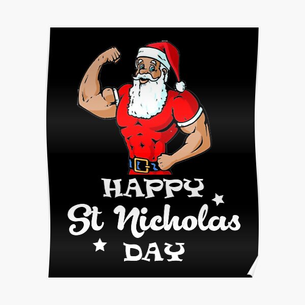 Happy St Nicholas Day Poster
