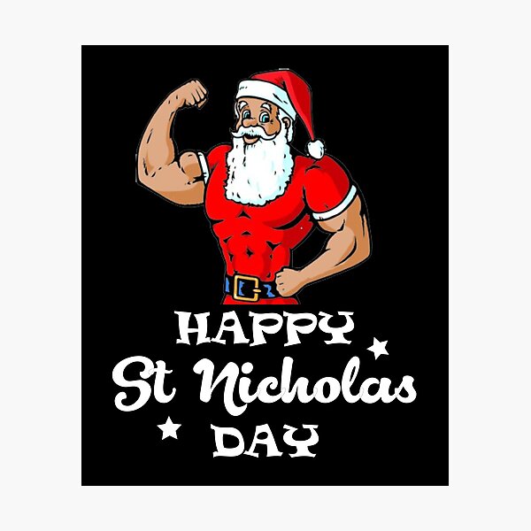 Happy St Nicholas Day Photographic Print