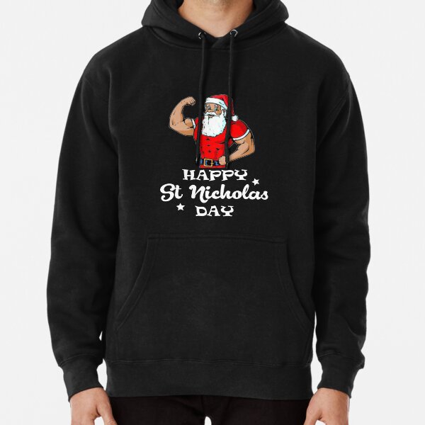 Happy St Nicholas Day Pullover Hoodie