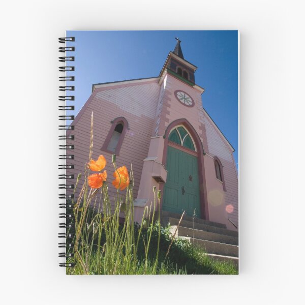 Item preview, Pink church in Leadville designed and sold by Jeanne Frasse.