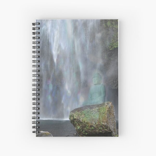 Meditation Rock Spiral Notebook