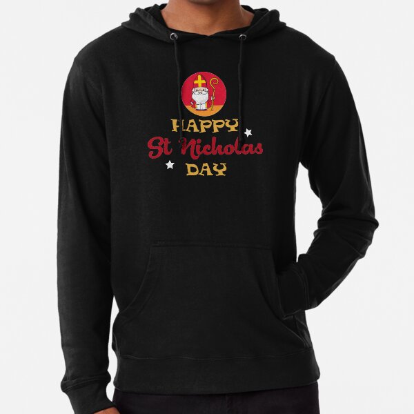Happy St Nicholas Day Lightweight Hoodie