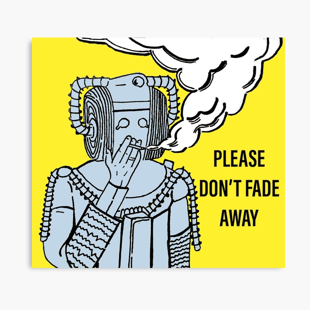 Smoking Cyberman Art Board Print for Sale by Scratchy-Ed