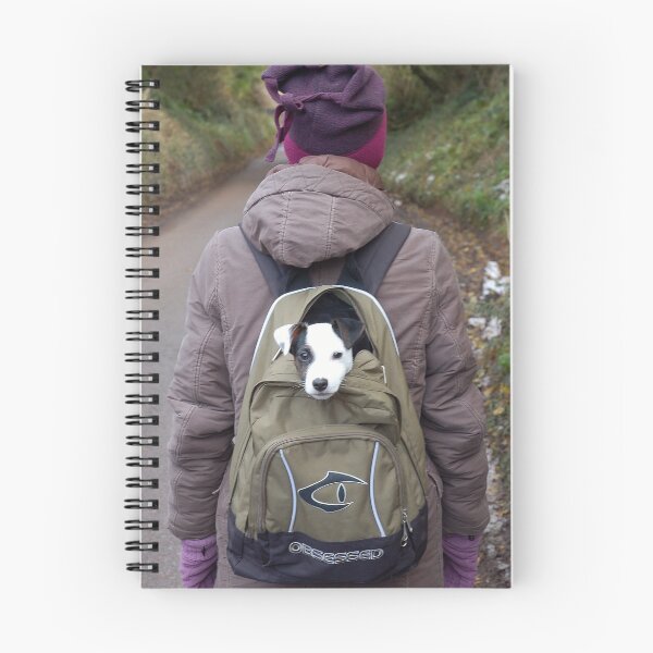 Artikelvorschau, Welpe im Rucksack entworfen und verkauft von Mike  Waldron.