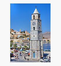 Roloi Clock Tower Photographic Print