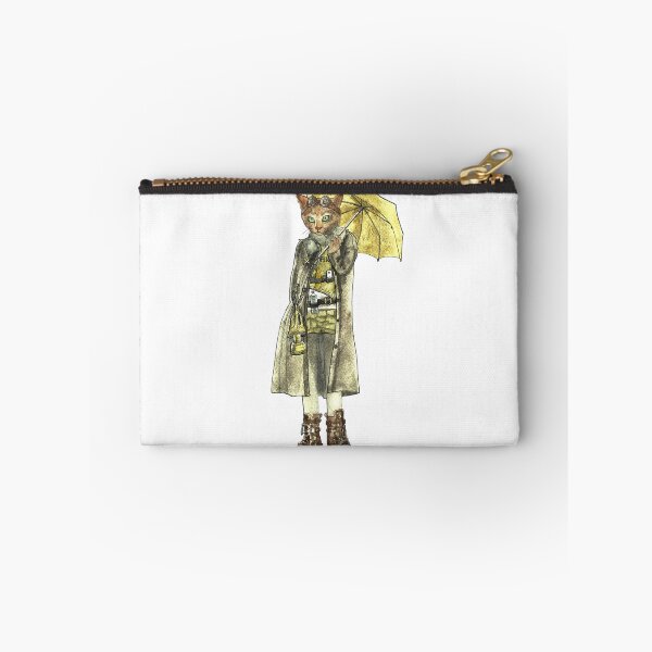 Item preview, Steampunk Yellow Umbrella Cat designed and sold by felissimha.