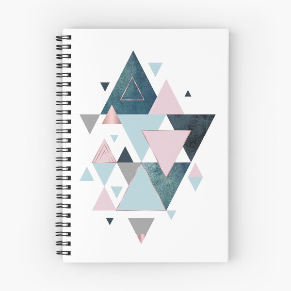 Item preview, Abstract triangle - Pink, Teal and blue designed and sold by MOKO22.