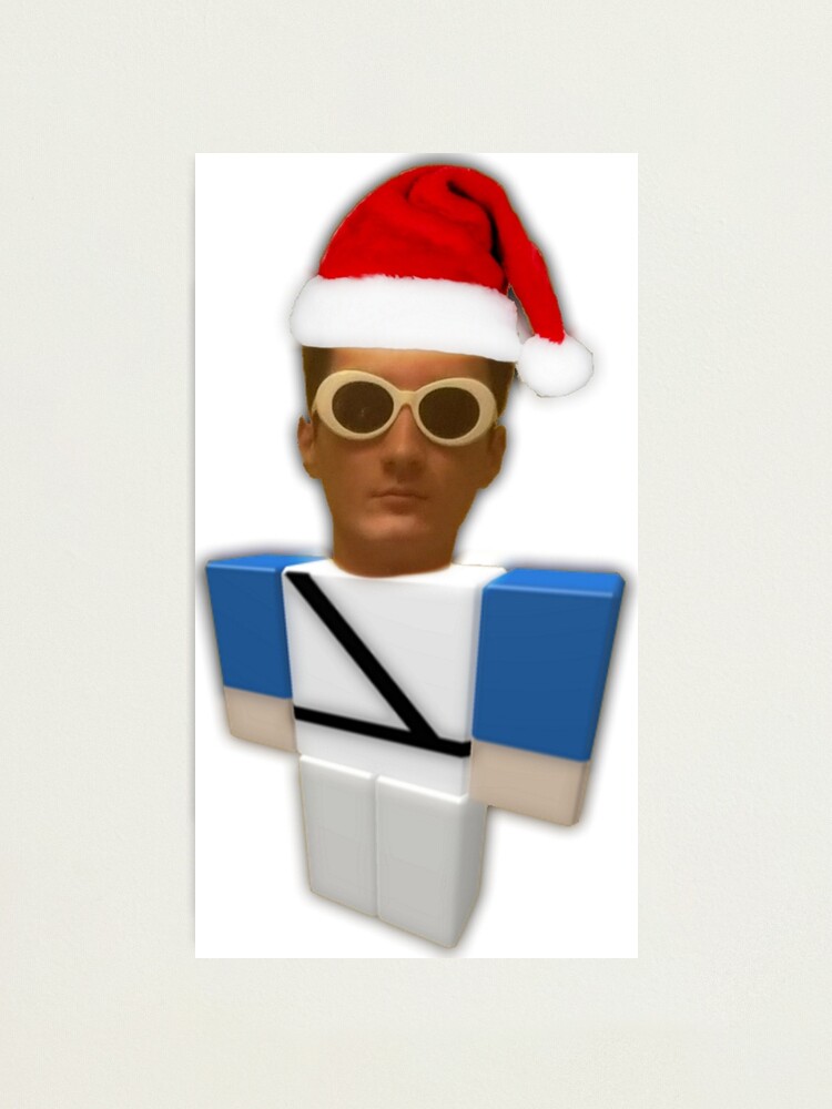 Gucci Gang Christmas Roblox Photographic Print By Justensamson Redbubble - roblox gucci discord