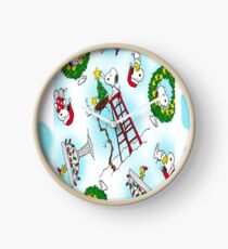Dekoration Snoopy Christmas Clock