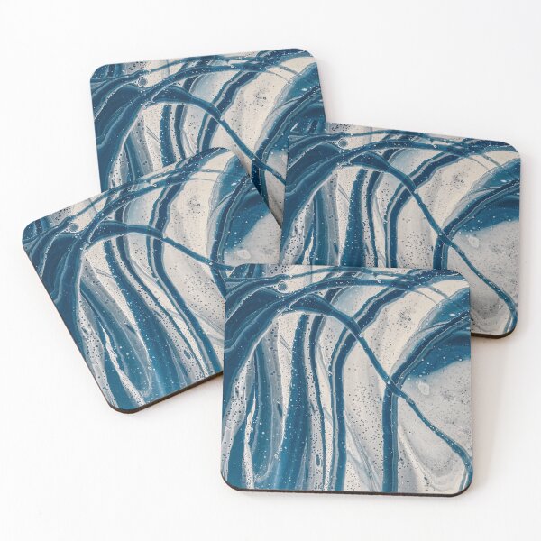 Item preview, Blue Grass - Acrylic Pouring designed and sold by fabenfro.
