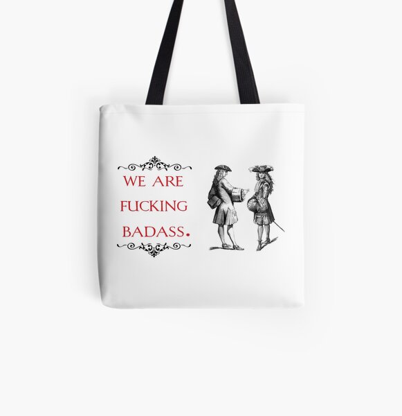vintage pop culture - We are fucking badass All Over Print Tote Bag
