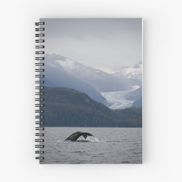 Item preview, Humpback whale with glacier in background designed and sold by calgecko.