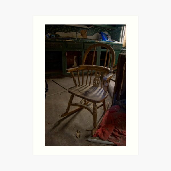 Child's Rocking chair Art Print