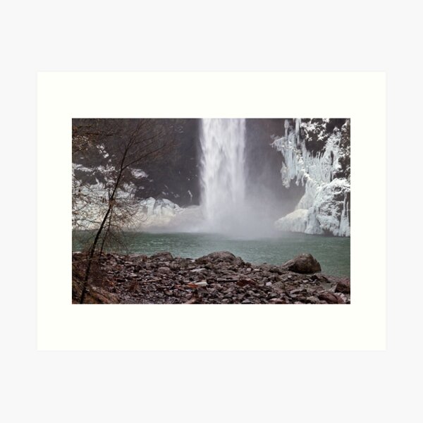 Item preview, Snoqualmie Falls Thaw designed and sold by Barb White.