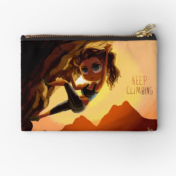 Keep Climbing Zipper Pouch