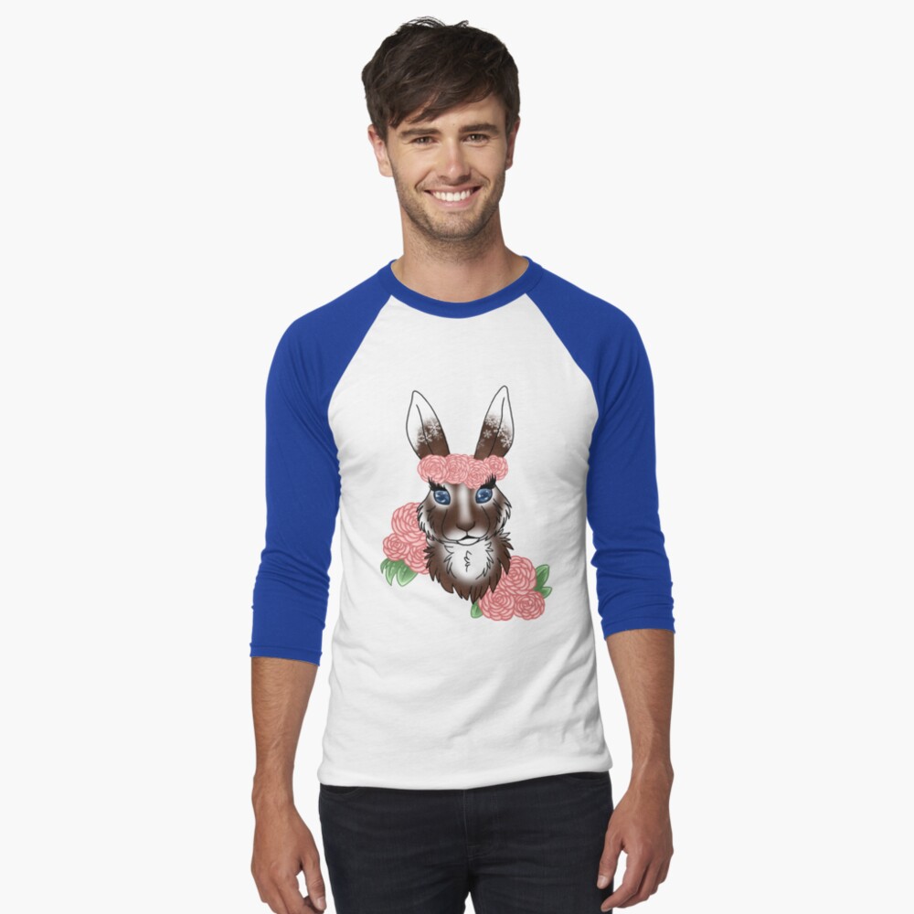 Item preview, Baseball ¾ Sleeve T-Shirt designed and sold by klovesbunnies.