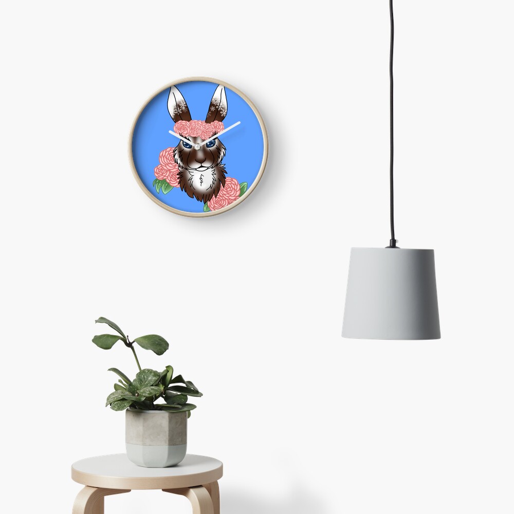 Item preview, Clock designed and sold by klovesbunnies.