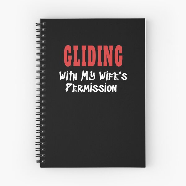 Item preview, GLIDING With My Wife's Permission tshirt designed and sold by we1000.