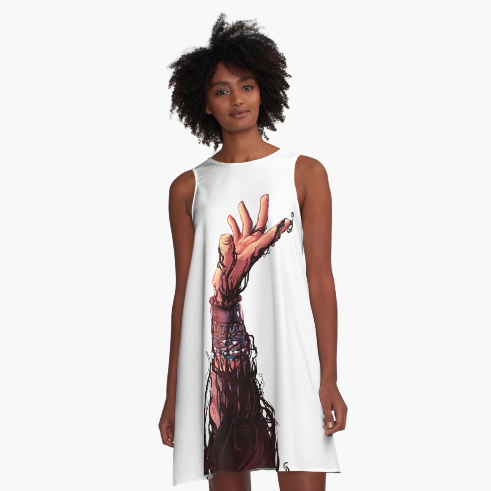 Item preview, A-Line Dress designed and sold by CrossRoadArt.