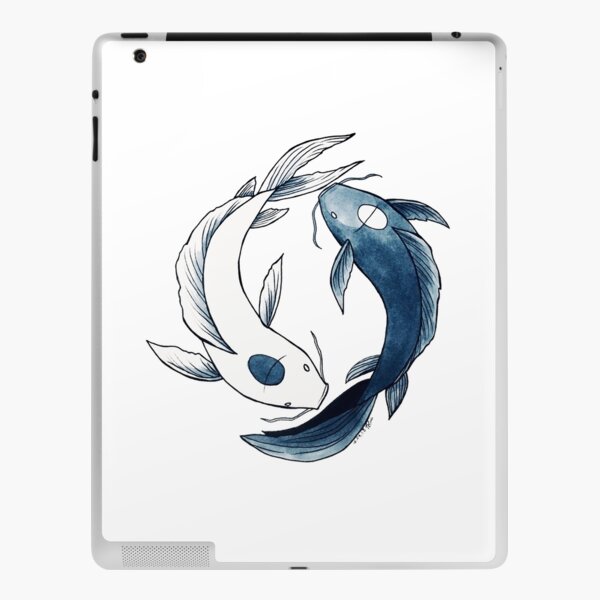 Tui and La - Yin & Yang Koi iPad Skin