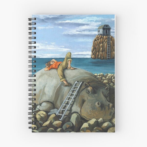 Item preview, Lazy Days - surreal landscape designed and sold by LindaAppleArt.