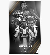 Art Juventus Squad Poster
