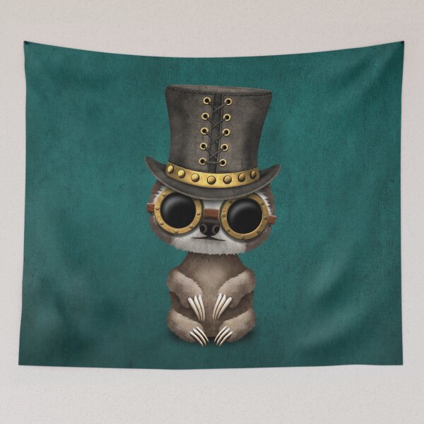Item preview, Steampunk Baby Sloth designed and sold by JeffBartels.