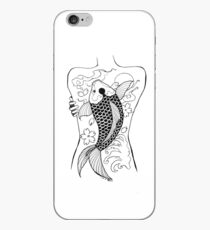 Koi zurück Tätowierung iPhone-Hülle & Cover